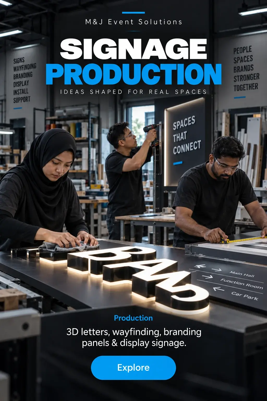 Signage Production Malaysia